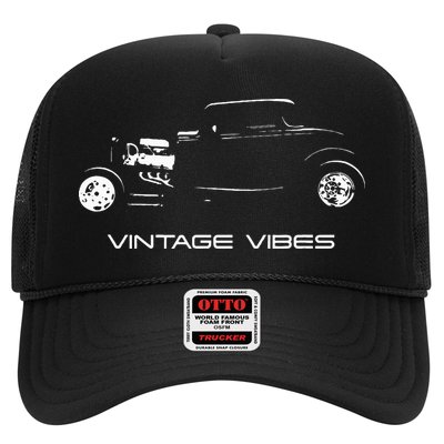 Vintage Vibes Automotive Nostalgia Classic Hotrod Car Hat
