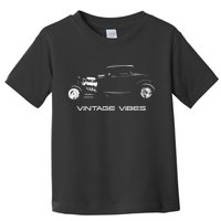 Vintage Vibes Automotive Nostalgia Classic Hotrod Car Toddler T-Shirt