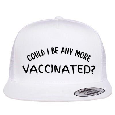 Vaccinated Flat Bill Trucker Hat