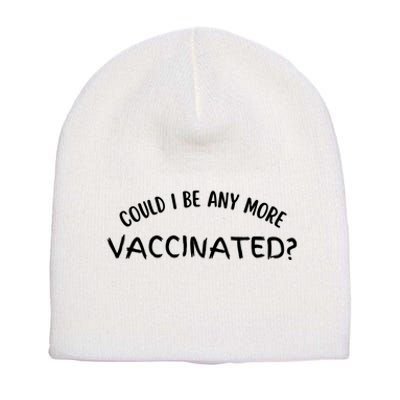 Vaccinated Short Acrylic Beanie