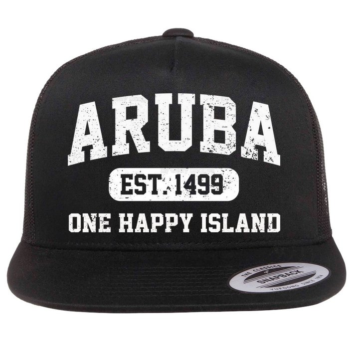 Vintage Varsity Aruba Gift Flatbill Hat