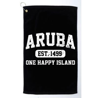 Vintage Varsity Aruba Gift Golf Towel