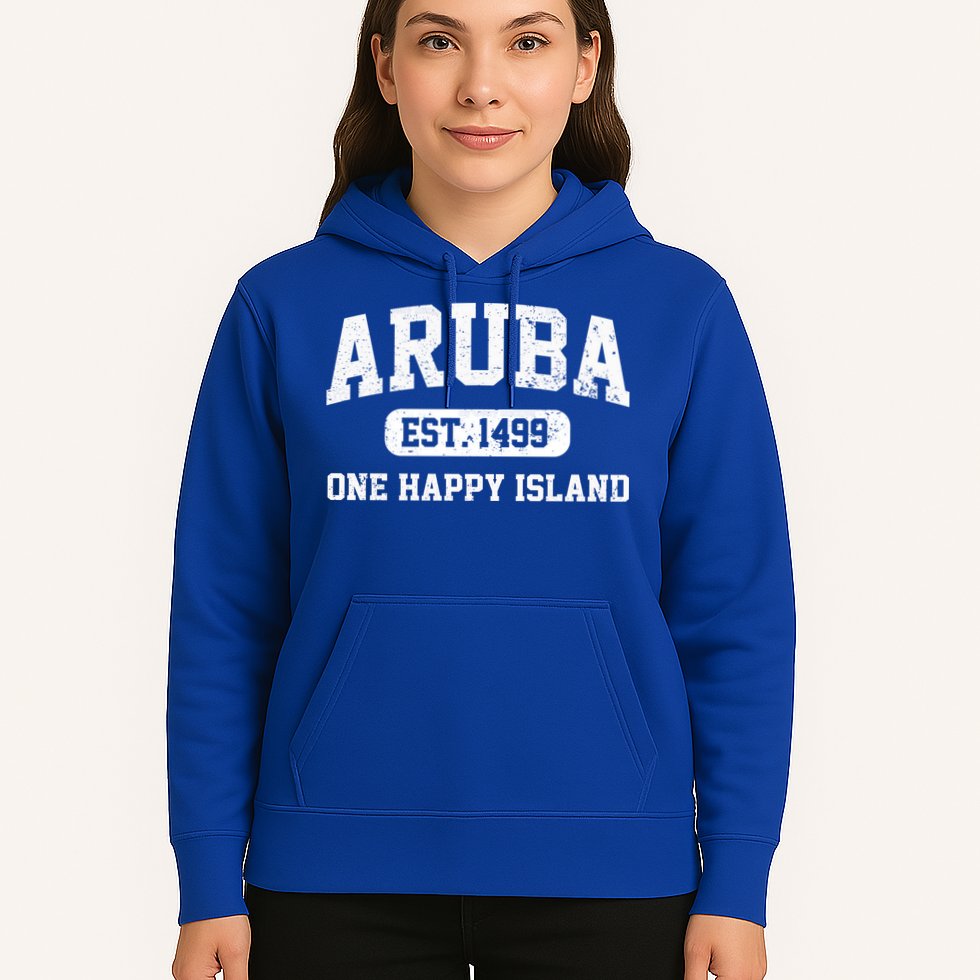 Vintage Varsity Aruba Gift Hoodie