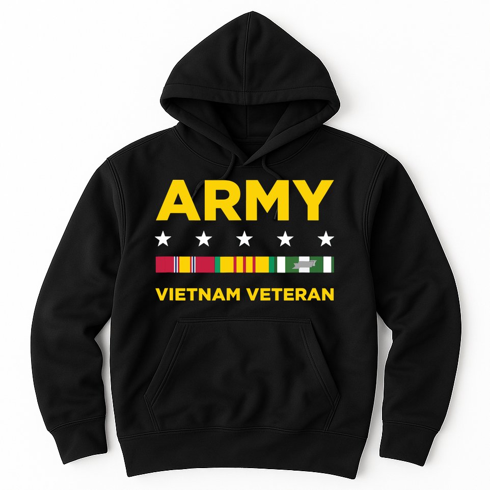 Vietnam Veteran Army Hoodie
