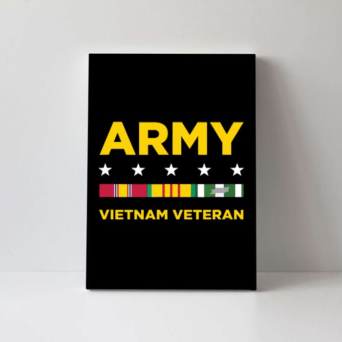 Vietnam Veteran Army Canvas