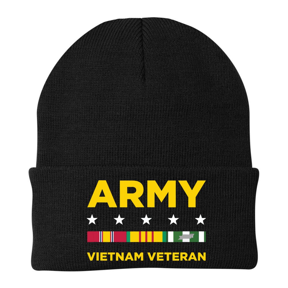 Vietnam Veteran Army Beanie