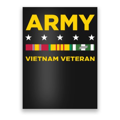 Vietnam Veteran Army Poster