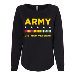 Vietnam Veteran Army Womens California Wash Sweatshirt