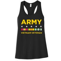 Vietnam Veteran Army Women's Racerback Tank