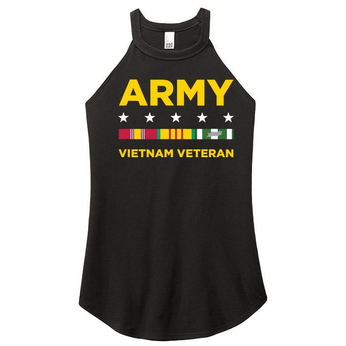 Vietnam Veteran Army Women's Perfect Tri Rocker Tank