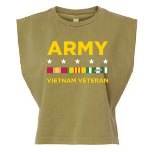 Vietnam Veteran Army Garment-Dyed Women's Muscle Tee