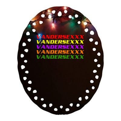 Vandersexxx Ceramic Oval Ornament