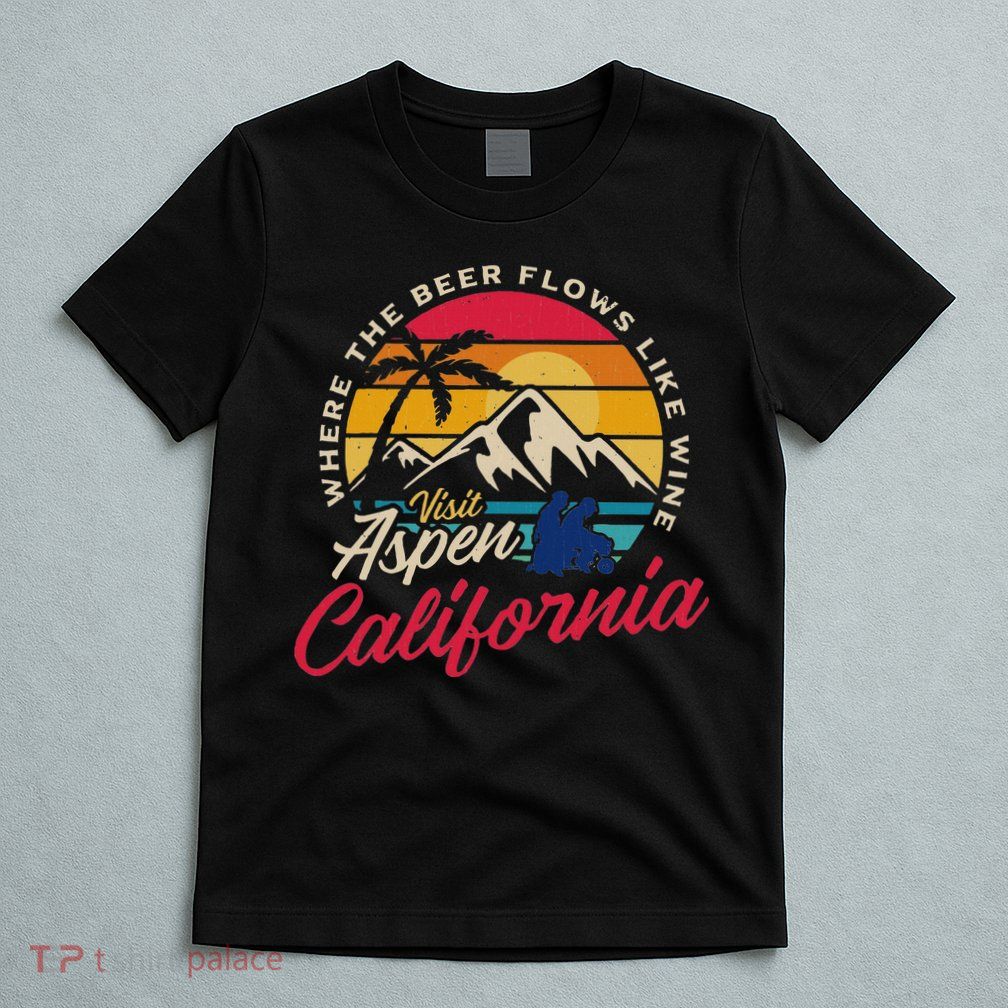 Vintage Visit Aspen California Dumb Dumber Spot Retro T-Shirt