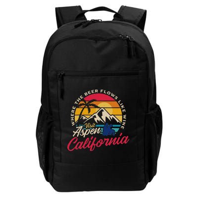 Vintage Visit Aspen California Dumb Dumber Spot Retro Backpack
