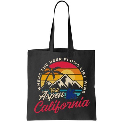 Vintage Visit Aspen California Dumb Dumber Spot Retro Bag