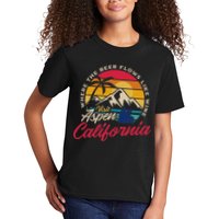 Vintage Visit Aspen California Dumb Dumber Spot Retro Kids T-Shirt