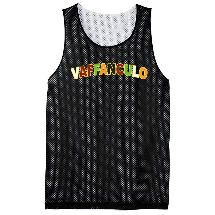 Vaffanculo Mesh Reversible Basketball Jersey Tank