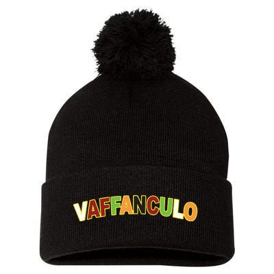 Vaffanculo Pom Pom 12in Knit Beanie