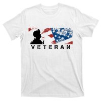 Veteran Vintage American Flag, Veterans Day T-Shirt