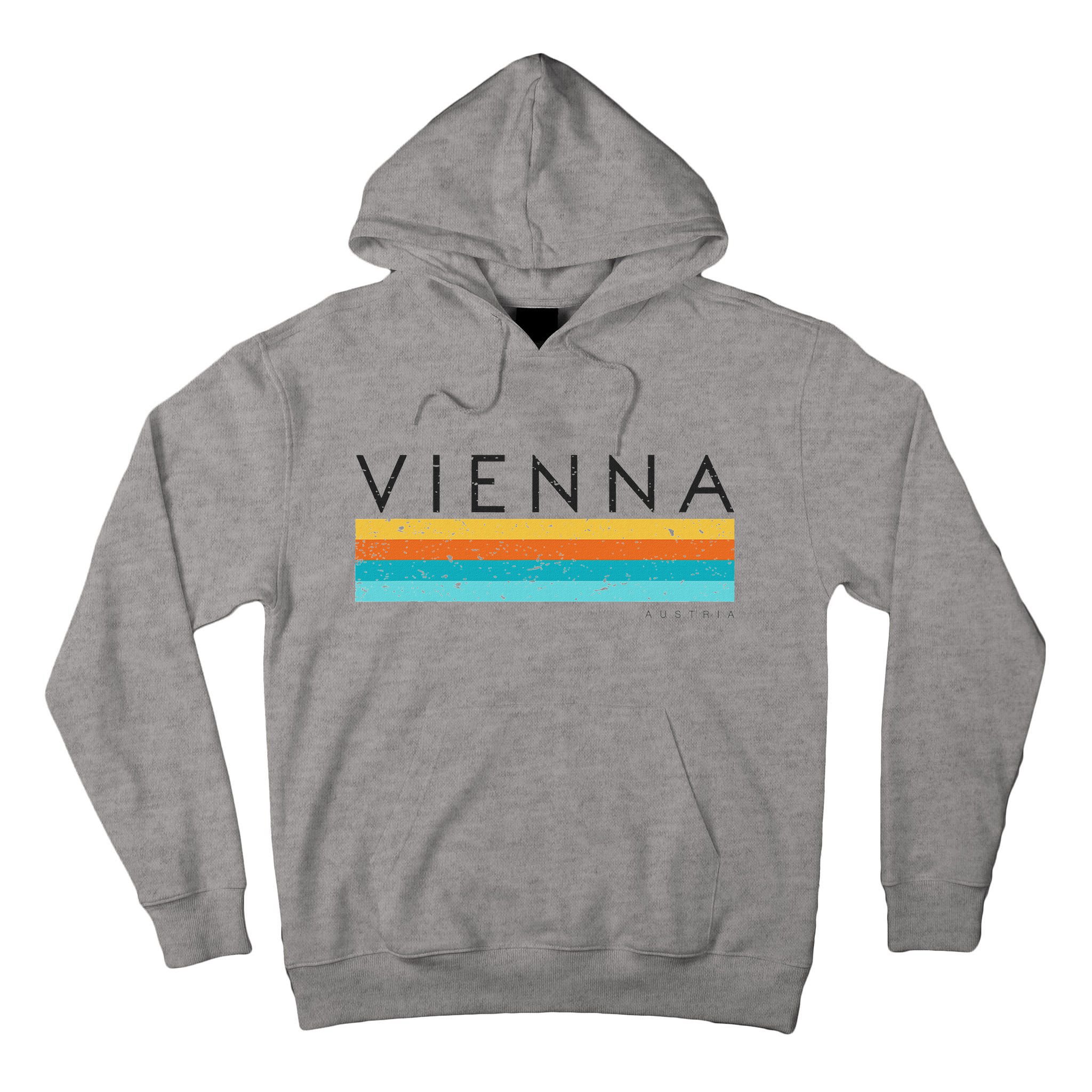 Vintage Vienna Austria Retro Design Tall Hoodie