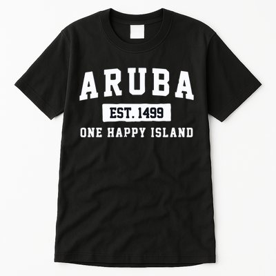 Vintage Varsity Aruba Gift Tall T-Shirt