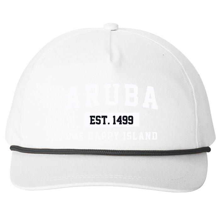 Vintage Varsity Aruba Gift Snapback Five-Panel Rope Hat