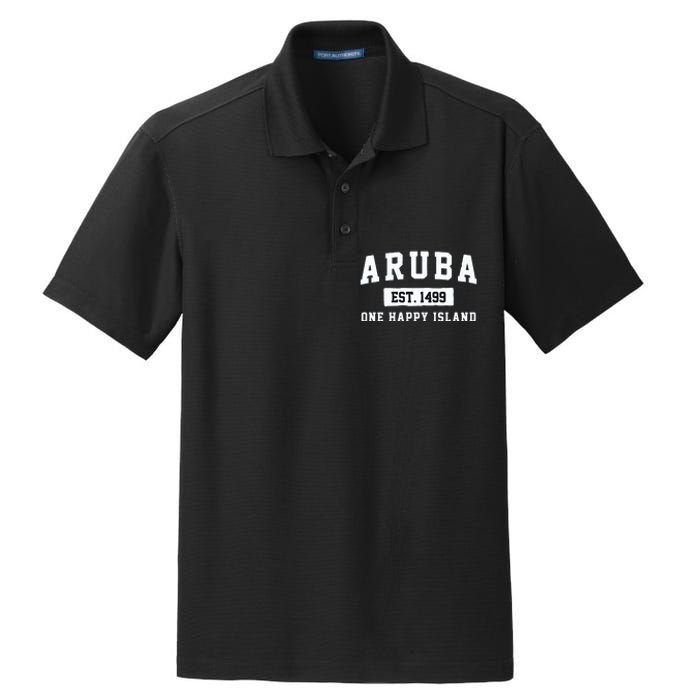 Vintage Varsity Aruba Gift Dry Zone Grid Polo