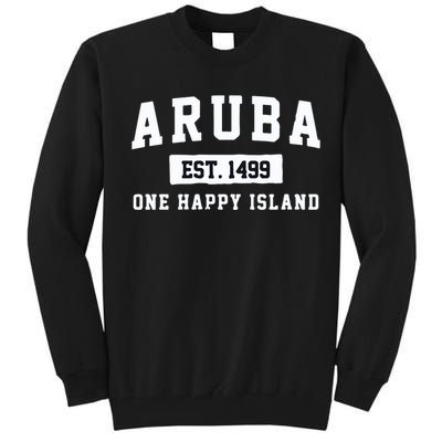 Vintage Varsity Aruba Gift Tall Sweatshirt