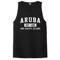 Vintage Varsity Aruba Gift PosiCharge Competitor Tank