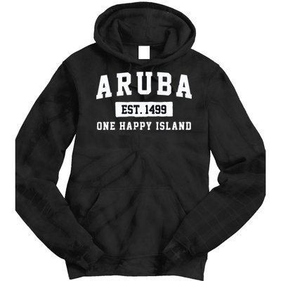 Vintage Varsity Aruba Gift Tie Dye Hoodie