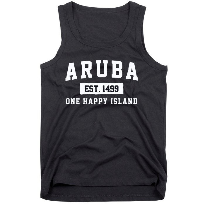 Vintage Varsity Aruba Gift Tank Top