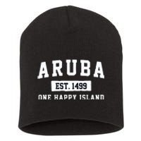 Vintage Varsity Aruba Gift Short Acrylic Beanie