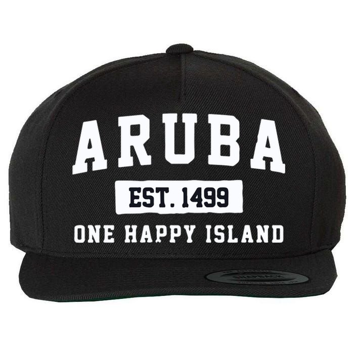 Vintage Varsity Aruba Gift Wool Snapback Cap