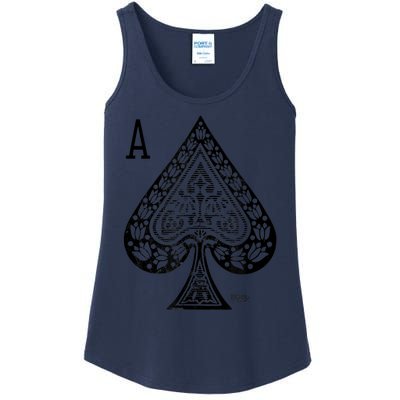 Vintage Victorian Ace Of Spades Poker Ladies Essential Tank