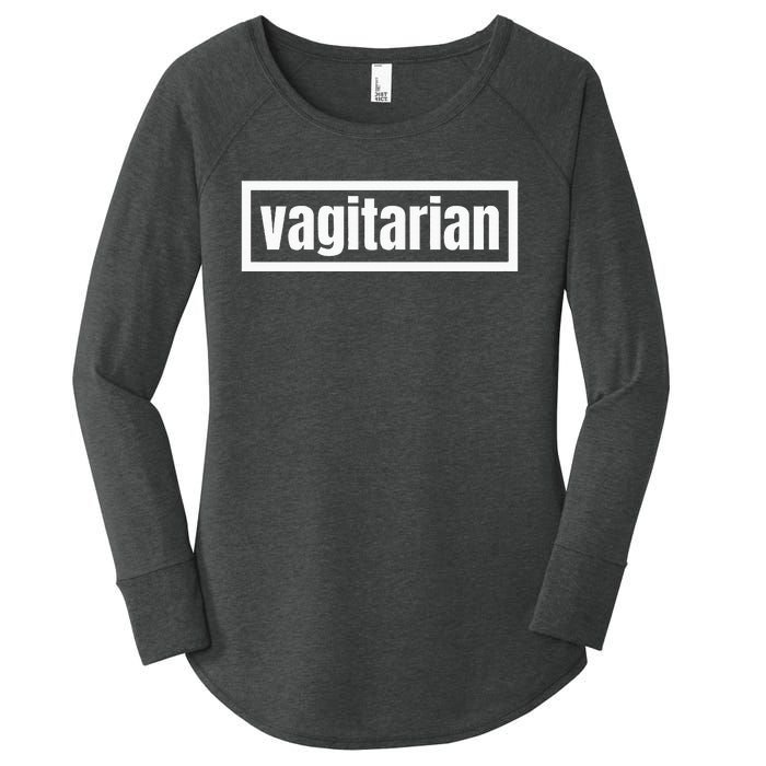 Vagitarian Women's Perfect Tri Tunic Long Sleeve Shirt