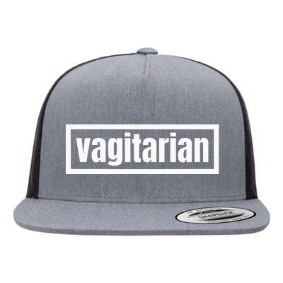 Vagitarian Flat Bill Trucker Hat