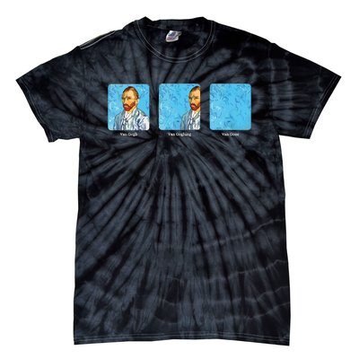 Vincent Vangogh Artist Tie-Dye T-Shirt