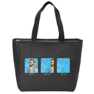 Vincent Vangogh Artist Zip Tote Bag