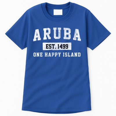 Vintage Varsity Aruba Gift Tall T-Shirt