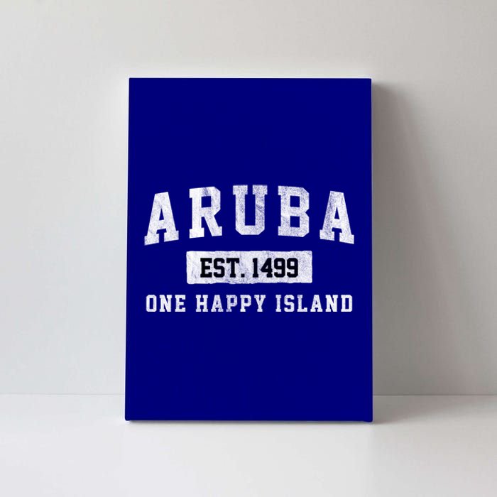 Vintage Varsity Aruba Gift Canvas