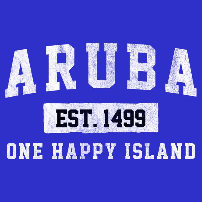 Vintage Varsity Aruba Gift Toddler Hoodie