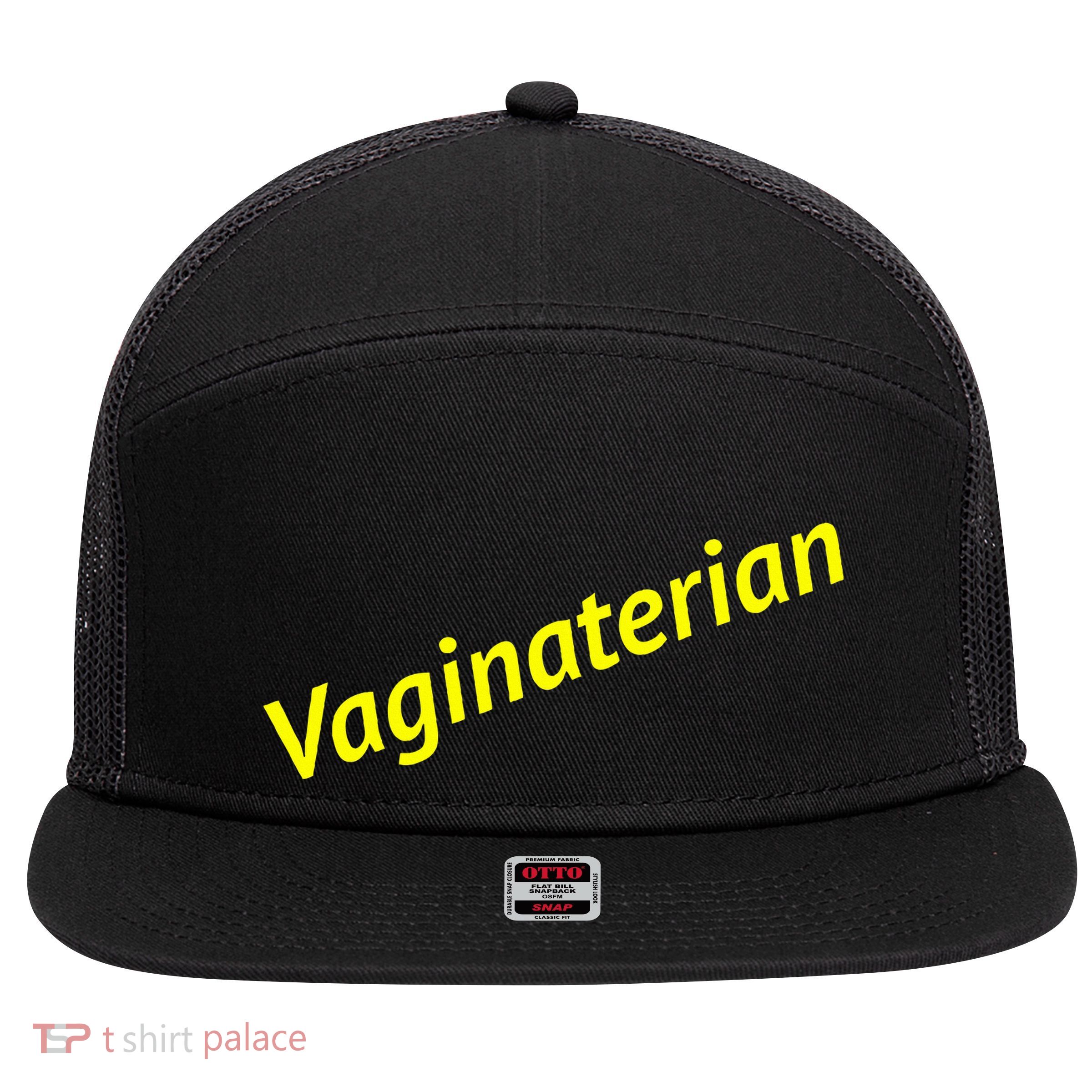 Vaginaterian 7 Panel Mesh Trucker Snapback Hat