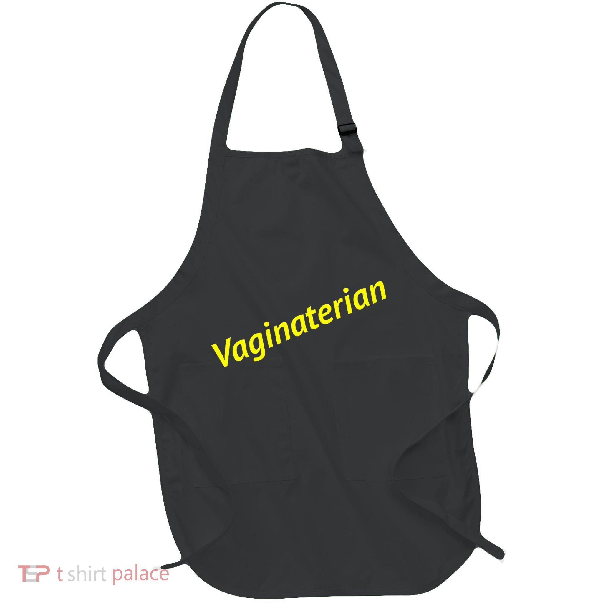 Vaginaterian Full-Length Apron With Pockets