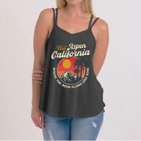 Vintage Visit Aspen California Dumb And Dumber Retro 90s Women's Strappy Tank