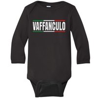 Vaffanculo Baby Long Sleeve Bodysuit