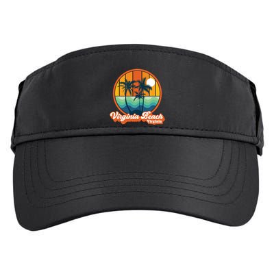 Vintage Virginia Beach Virginia Summer 90s Beach Souvenirs Funny Gift Adult Drive Performance Visor