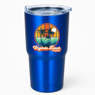 Vintage Virginia Beach Virginia Summer 90s Beach Souvenirs Funny Gift Tumbler