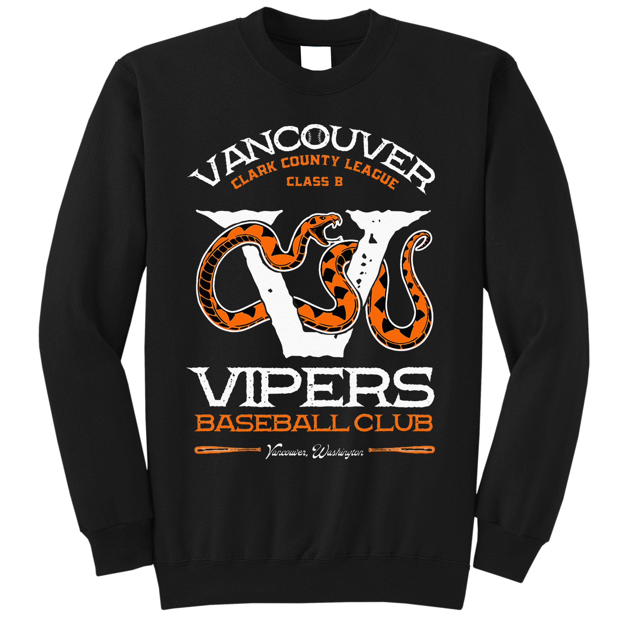 Vancouver Vipers Baseball Retro Minor League Baseball Team Sweatshirt