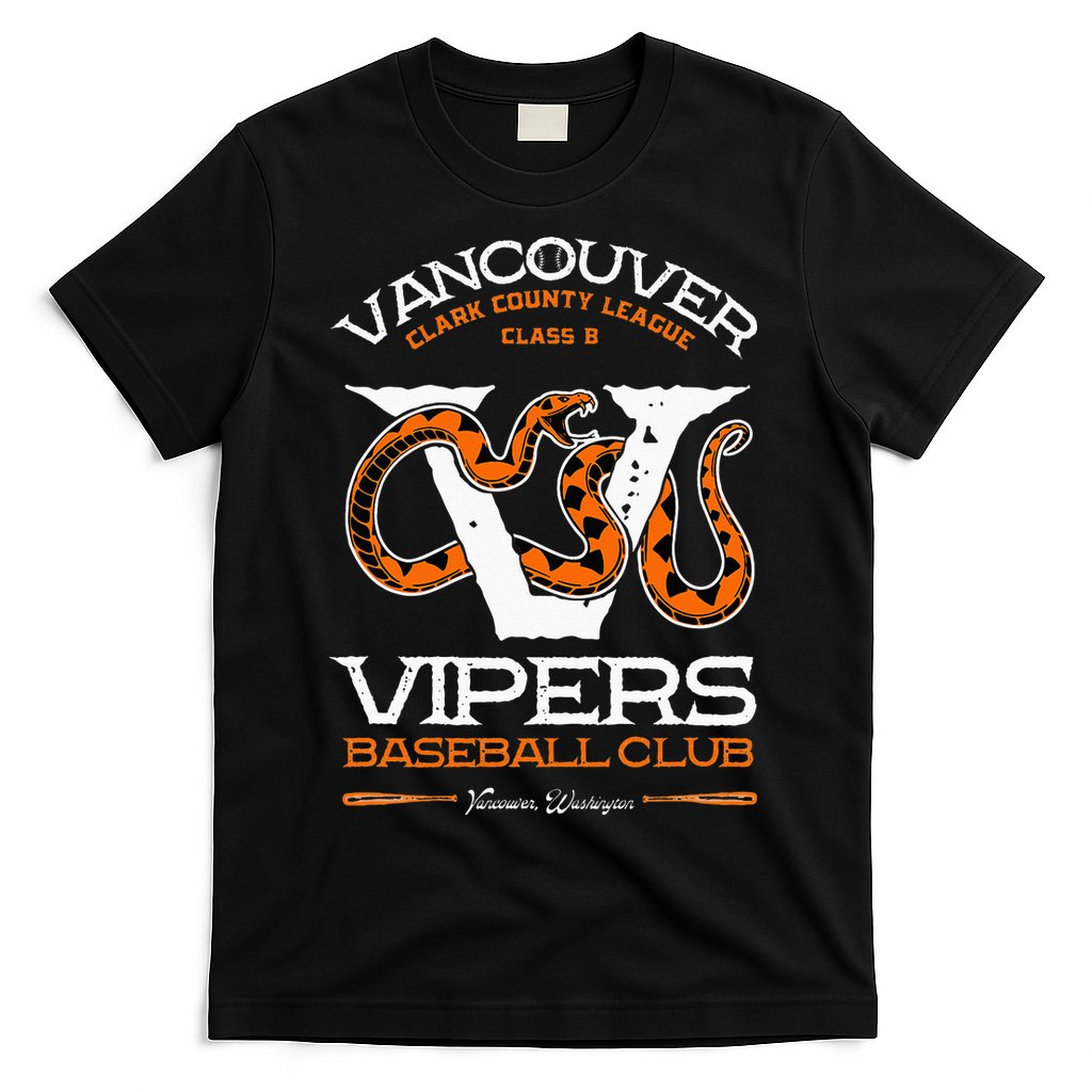 Vancouver Vipers Baseball Retro Minor League Baseball Team T-Shirt