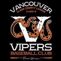 Vancouver Vipers Baseball Retro Minor League Baseball Team 16 in Basic Backpack